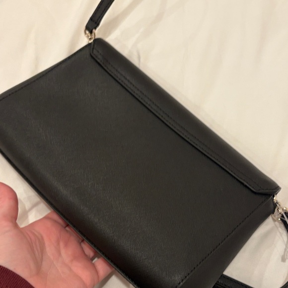 Kate Spade Black Leather Crossbody Bag - Picture 3 of 4
